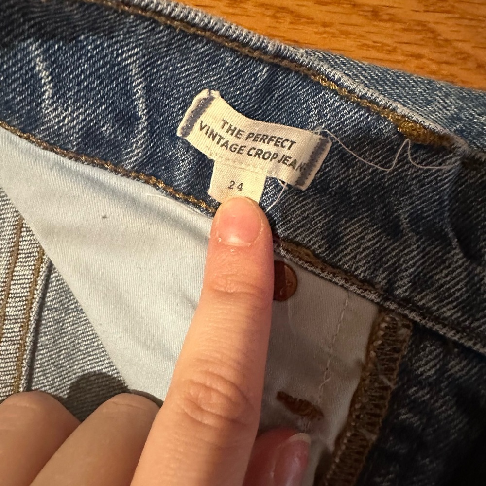 Madewell Blue Vintage Jeans size 24